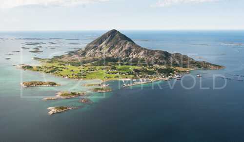 flyfoto av helgeland, salten, meløy, bolga