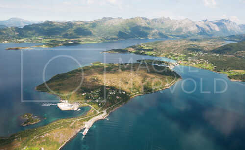 flyfoto av helgeland, salten, meløy, halsa