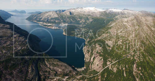 flyfoto av helgeland, salten, meløy, glomfjord