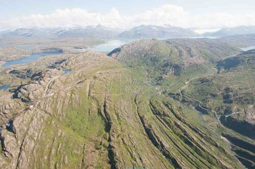 flyfoto av helgeland, salten, meløy, fykan