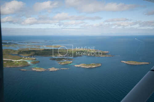 flyfoto av Salten, bodø, helligvær