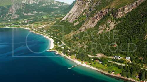 flyfoto av helgeland, salten, meløy, stia
