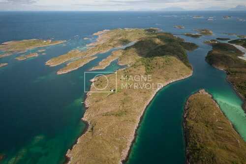 flyfoto av Salten, bodø, helligvær