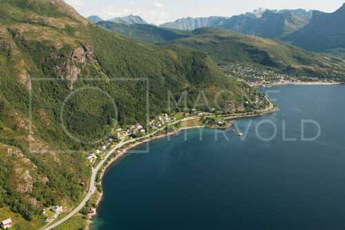 flyfoto av helgeland, salten, meløy, stia