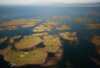 flyfoto av nord-norge, nordland, helgeland, vega, verdensarven, world heritage, unesco 