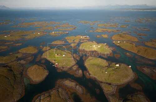 flyfoto av nord-norge, nordland, helgeland, vega, verdensarven, world heritage, unesco