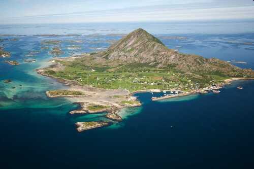 flyfoto av helgeland, salten, meløy, bolga
