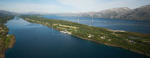 flyfoto av nord-norge, nordland, helgeland, sandnessjøen