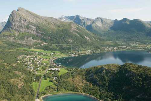 flyfoto av helgeland, salten, meløy,