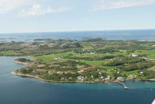 flyfoto av nordland, helgeland, salten, meløy, meløya