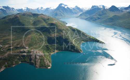 flyfoto fra helgeland, salten, meløy, halsa
