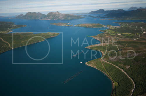 flyfoto fra helgeland, salten, meløy, halsa