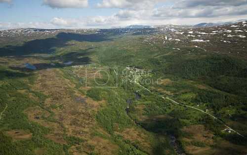 flyfoto av nordland, salten, fauske, valnesfjord, østerkløft