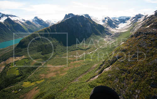 flyfoto fra helgeland, salten, meløy, svartisen