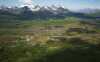 flyfoto av nordland, salten, fauske, valnesfjord, østerkløft