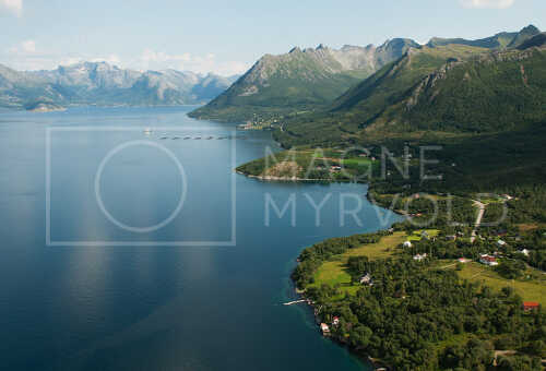 flyfoto fra helgeland, salten, meløy,