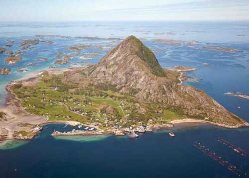 flyfoto av helgeland, salten, meløy, bolga