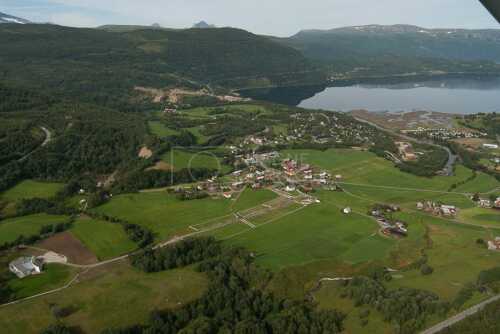flyfoto av nordland, salten, bodø, misvær