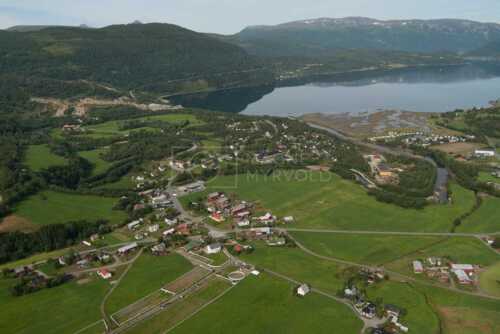 flyfoto av nordland, salten, bodø, misvær